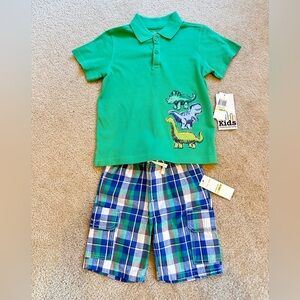Boys Polo shirt & shorts